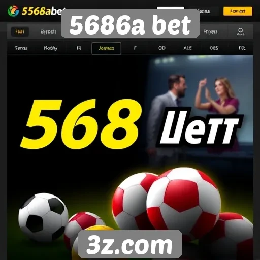 Opções de jogos e apostas disponíveis no 5686a bet