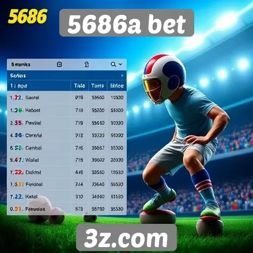Comparação de odds no site 5686a bet